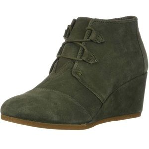 TOMS Kala Desert Wedge Bootie